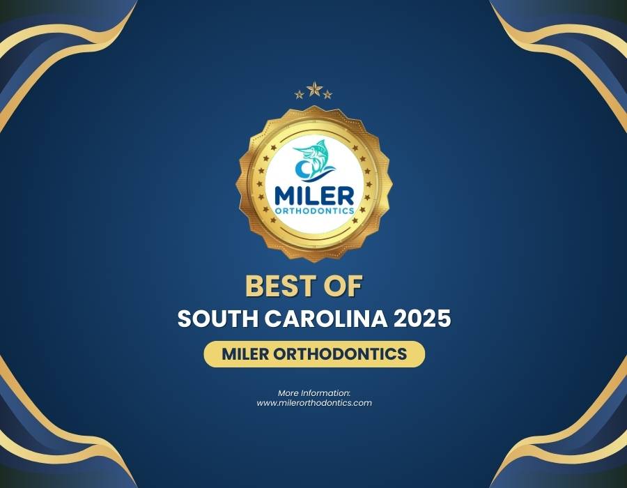 Miler Orthodontics awarded Best of South Carolina 2025 for outstanding orthodontic care and patient trust.